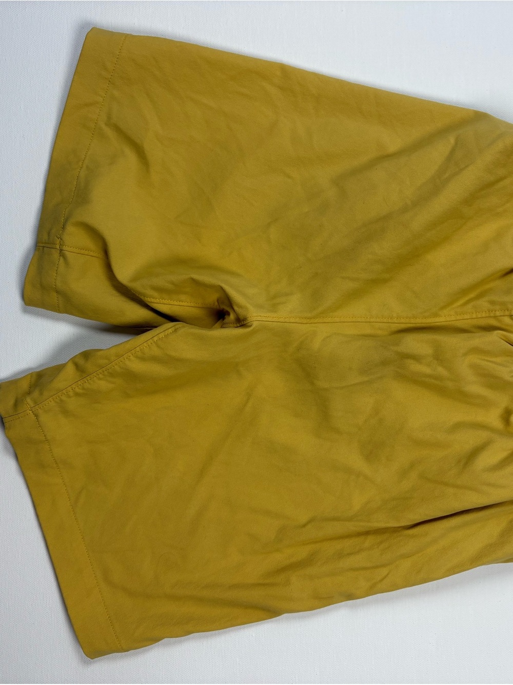 REI Kids Mustard Yellow Swim Trunks with Red Drawstring - Picture 4 of 6
